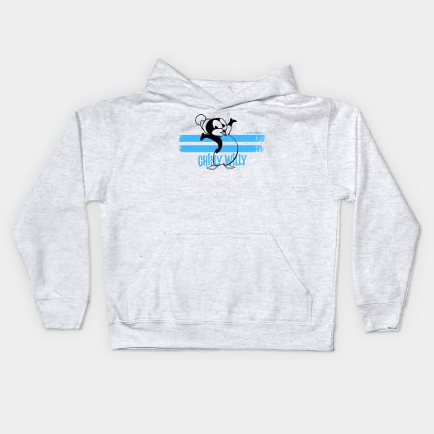 CHILLY WILL STRIPES Kids Hoodie by ROBZILLA